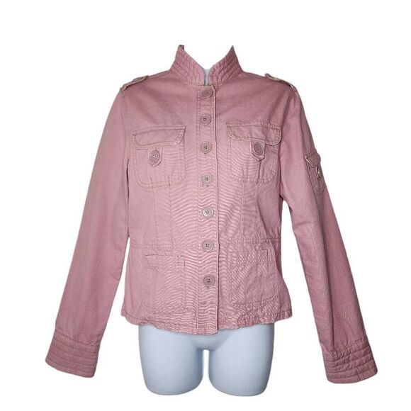 Periscope Women Jackets, Pink Utility Jacket, Sz M - Picture 1 of 9